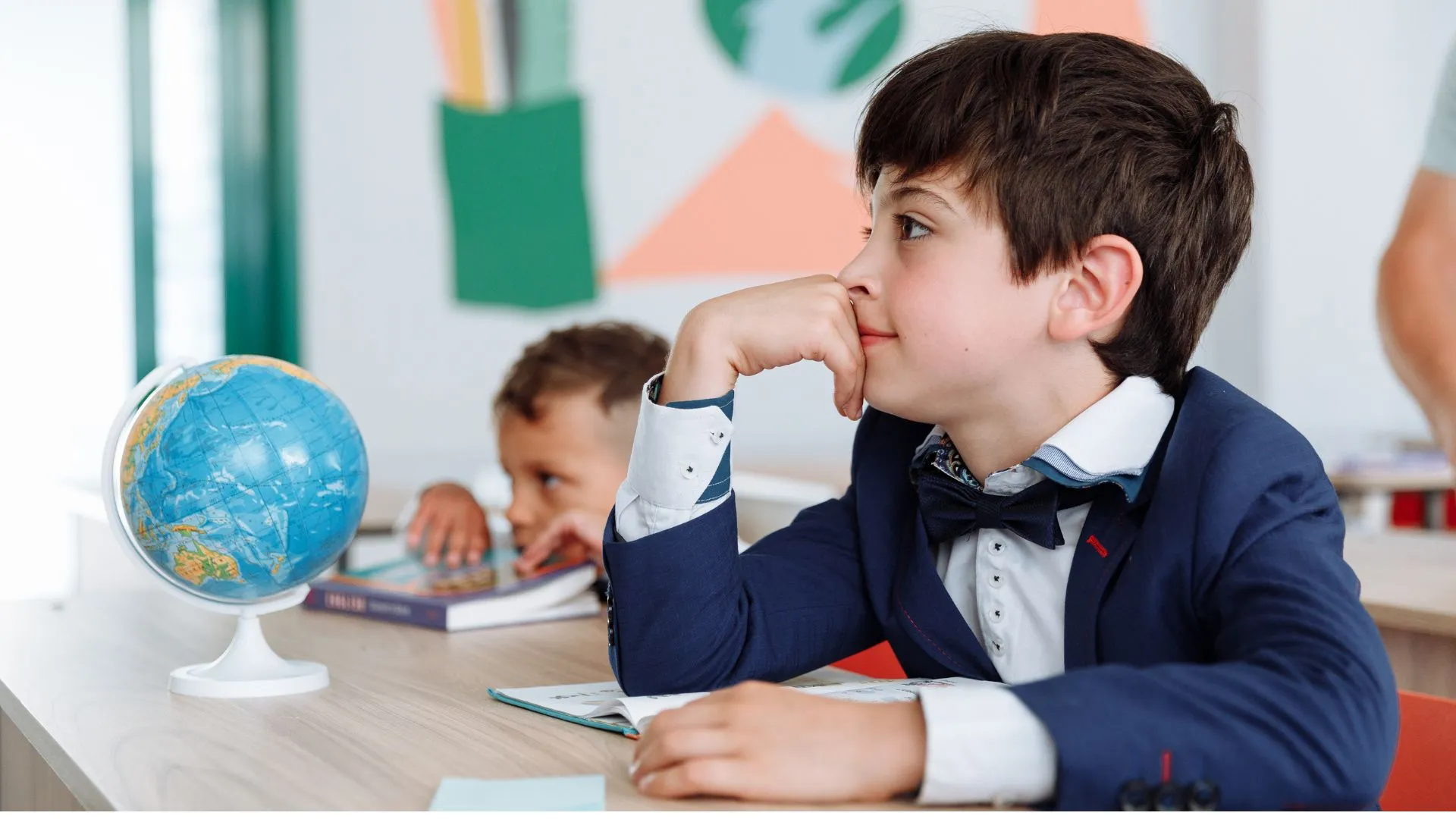 Niños en clase
